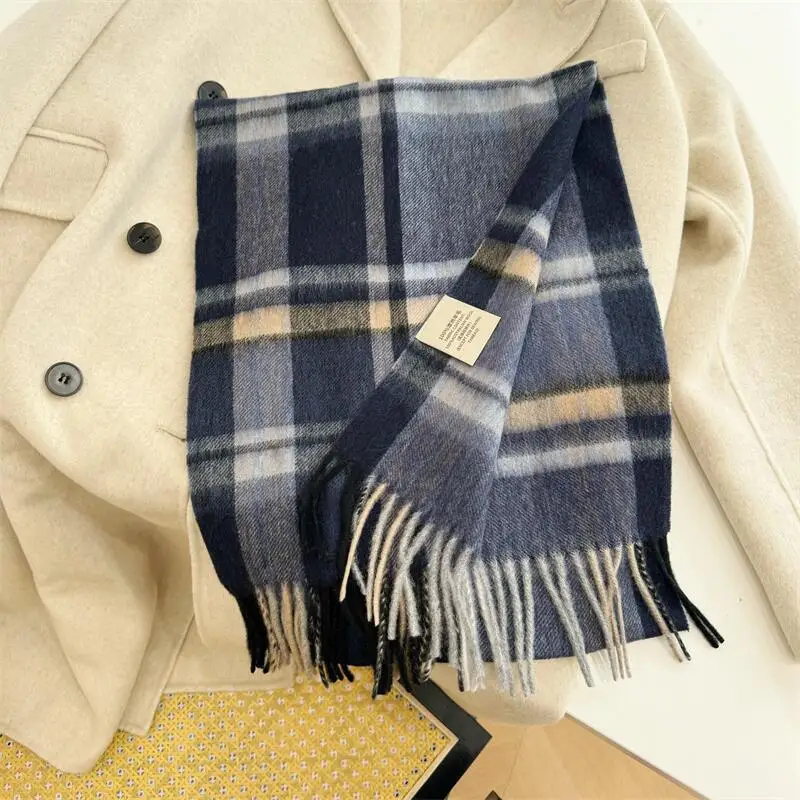 Muffler Men Wool - Yüksek Kaliteli, %100 Yün Erkek ve
