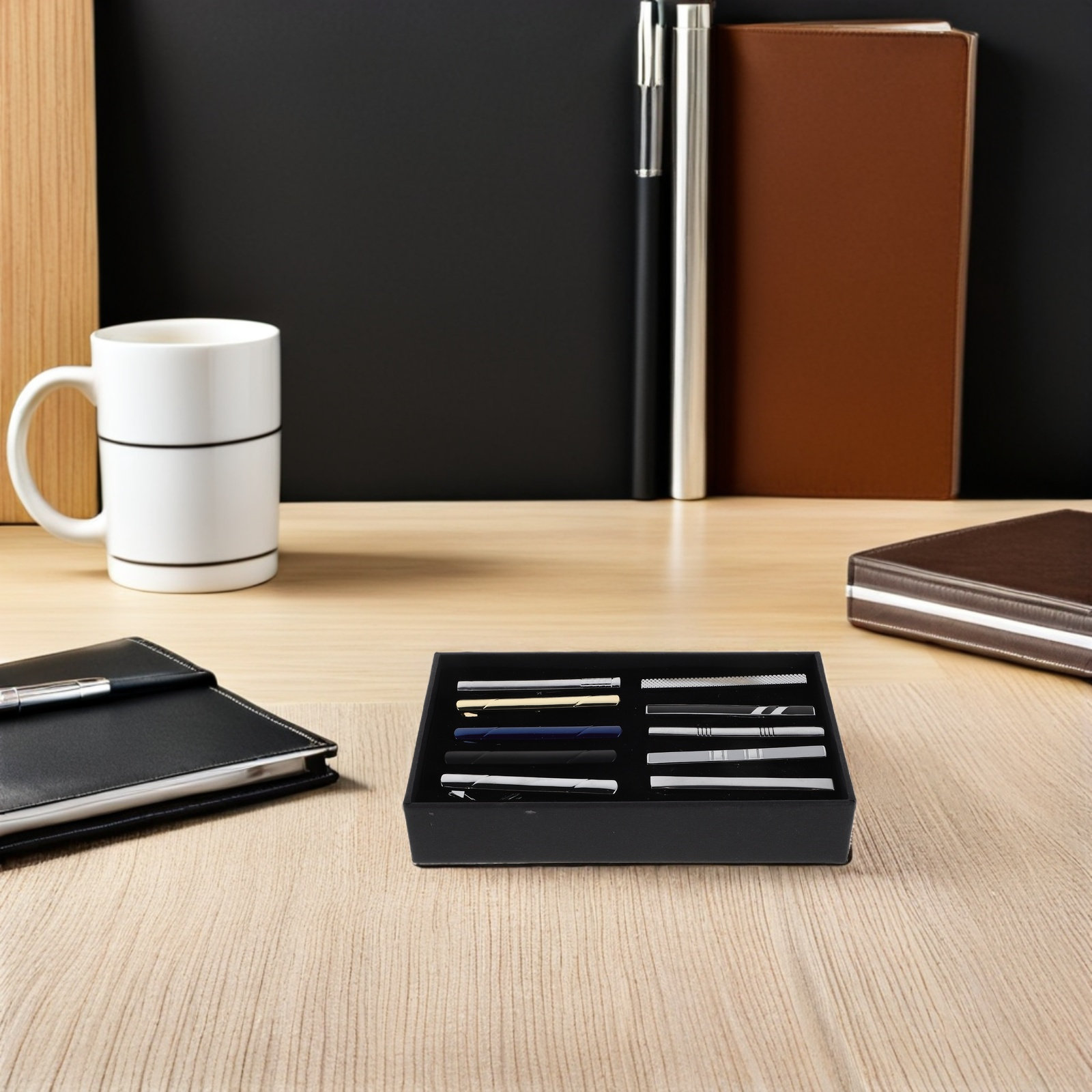 10 Adet Kravat Klipsi Seti, Kl - Tie Bar Set Gift incelemesi ve fiyatı