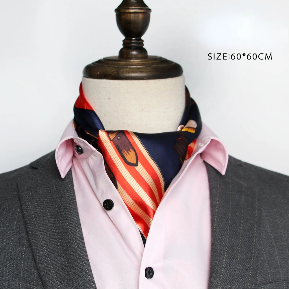İngiliz Erkek İpek Eşarp, Küçü - Scarf Silk Square incelemesi ve fiyatı