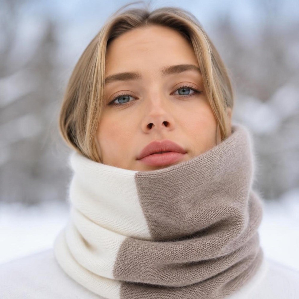 Yumuşak Dokuma, Renkli, Sonsuz - Infinity Scarf Knit incelemesi ve fiyatı