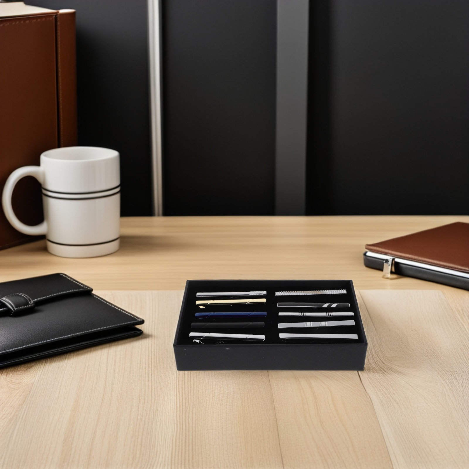 10 Adet Kravat Klipsi Seti, Şı - Tie Bar Set Gift incelemesi ve fiyatı