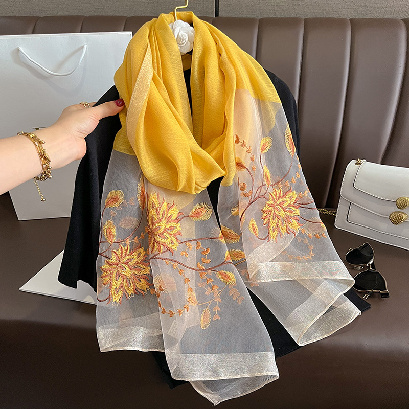 İlkbahar Yaz Katı ipek eşarp K - Woven Scarf Blanket incelemesi ve fiyatı