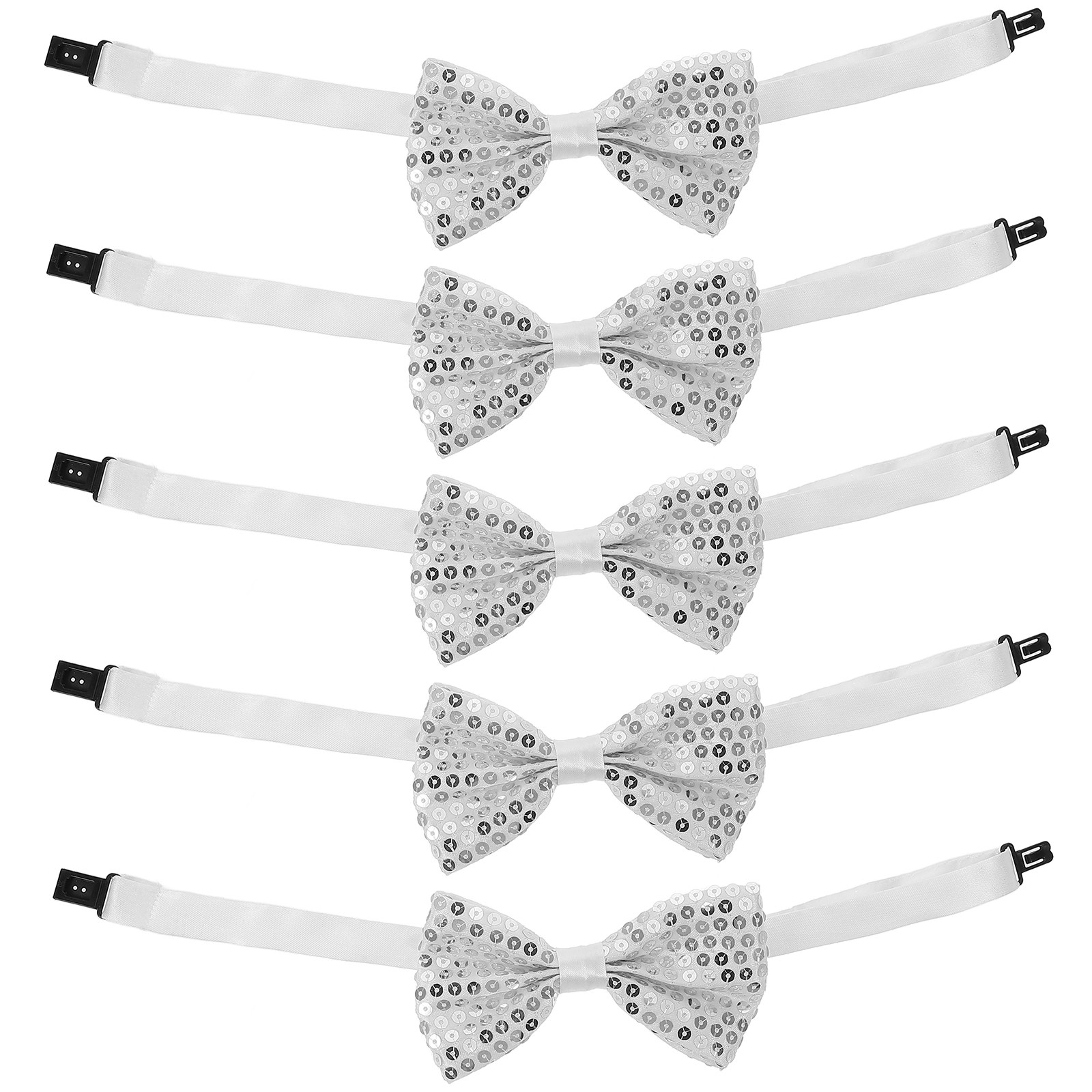 5 Adet Çocuk Papyonu, Payetli, - Bow Tie Pre Tied incelemesi ve fiyatı